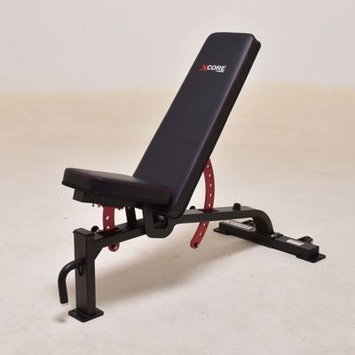 座るベンチ ライトグレー 傾き 運動ベンチ 健身器具 体重ベンチ 男性用