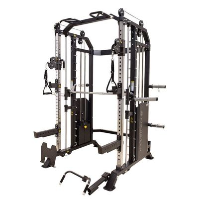 折りたたむデザインのない多機能体育館のパワーラックトレーニング機器