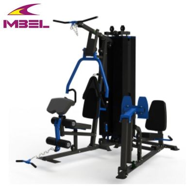 シルバーグレー フィットネス機器 4 ステーション ホーム ジムセット