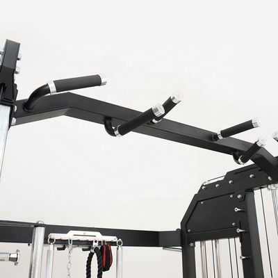 ライトグレー スミスマシン オールインワン ジム 装備 体重スタック 家庭用ジムステーション