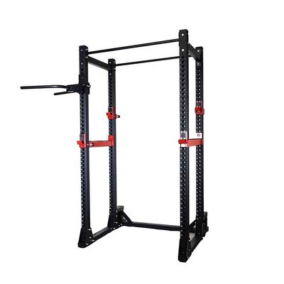 メイン・フレーム・スクエア・チューブ 75x75x3.0 mm 商用ボディビルディング用ライトグレー・パワー・ラック