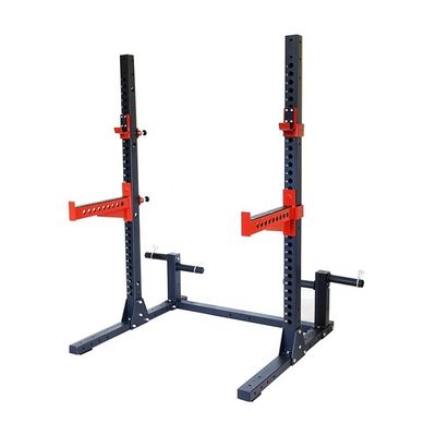 メイン・フレーム・スクエア・チューブ 75x75x3.0 mm 商用ボディビルディング用ライトグレー・パワー・ラック