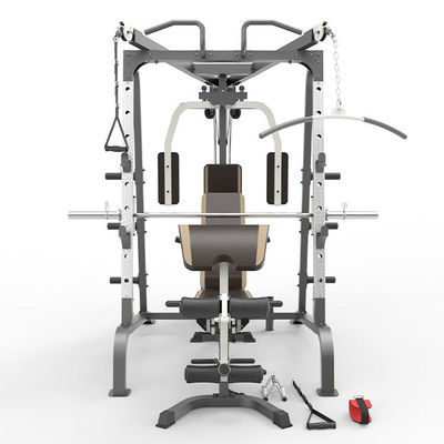 55kg マルチ機能トレーナー バベルラック ジム フィットネス機器 スミスマシン 20'コンテナ
