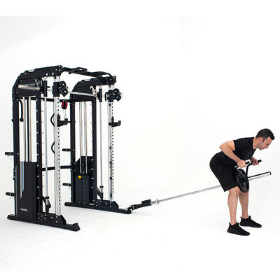 多機能ステーション ジム 健身器具 スミス スクワット スタック トレーナー 健身 トレーナー