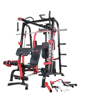 現代 ボディビルディング 機器 スミス 機械 半枠 激しい 筋力 訓練