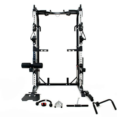 1590 x 1350 x 2200mm オールインワンジム機器と機能トレーナーでフィット