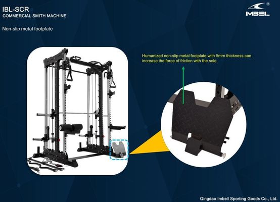 ユニセックス 総合力トレーニング 健身器具 半ラック パワーケージ ホームジム 多機能スミスマシン スクワットラック