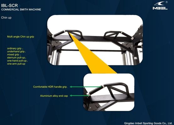 モダンなボディビルディング機器 多機能フィットネスのための調整可能な折りたたみ式スクワットラック