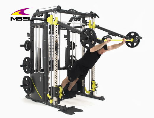 男性のホームジム パワーラック 機能トレーナー スミスマシン デザイン付きのフィットネス機器